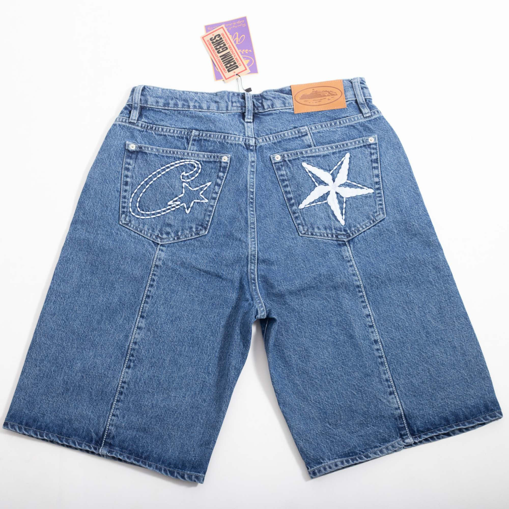 Bermuda Corteiz Jeans C Star Azul