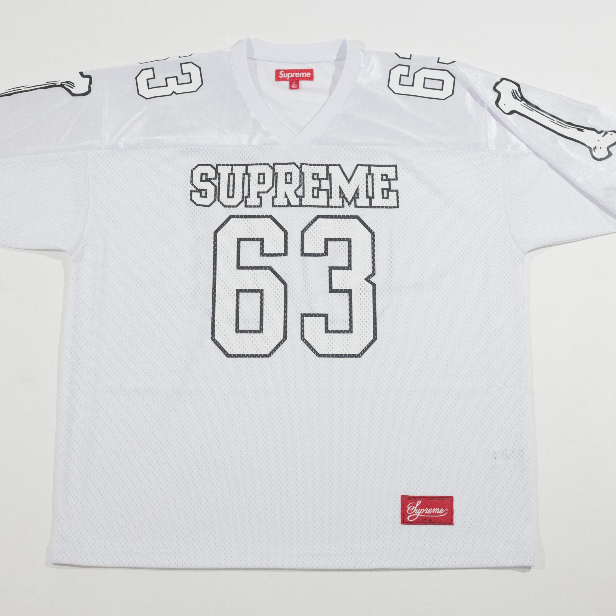 Jersey Supreme Bones Football Branca