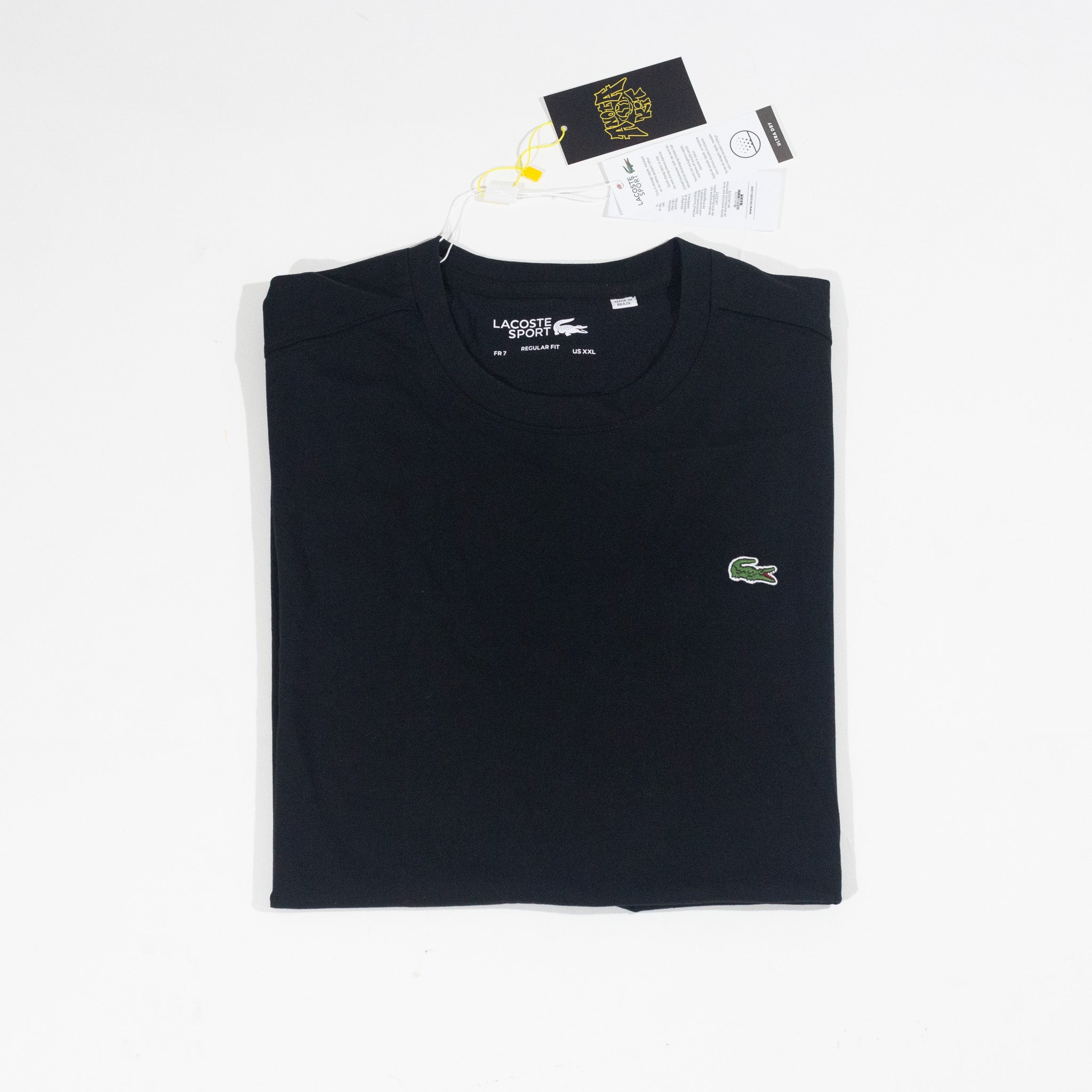 Camiseta Lacoste Preta Básica