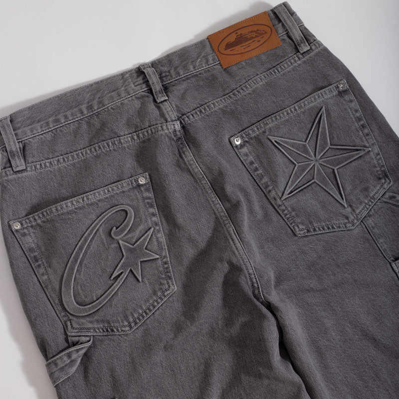 Calça Corteiz Embossed Denim