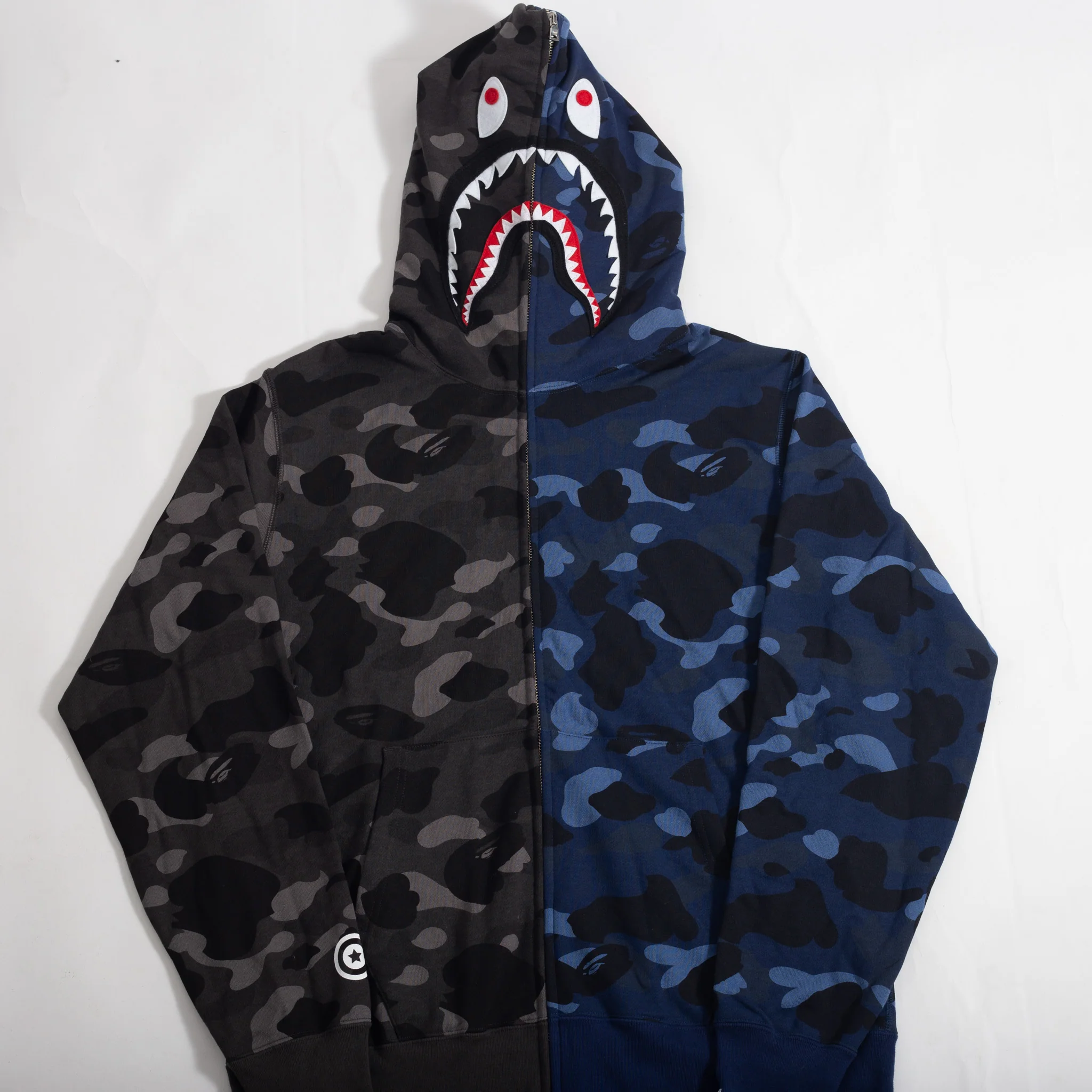 Jaqueta BAPE Shark Separate Camo