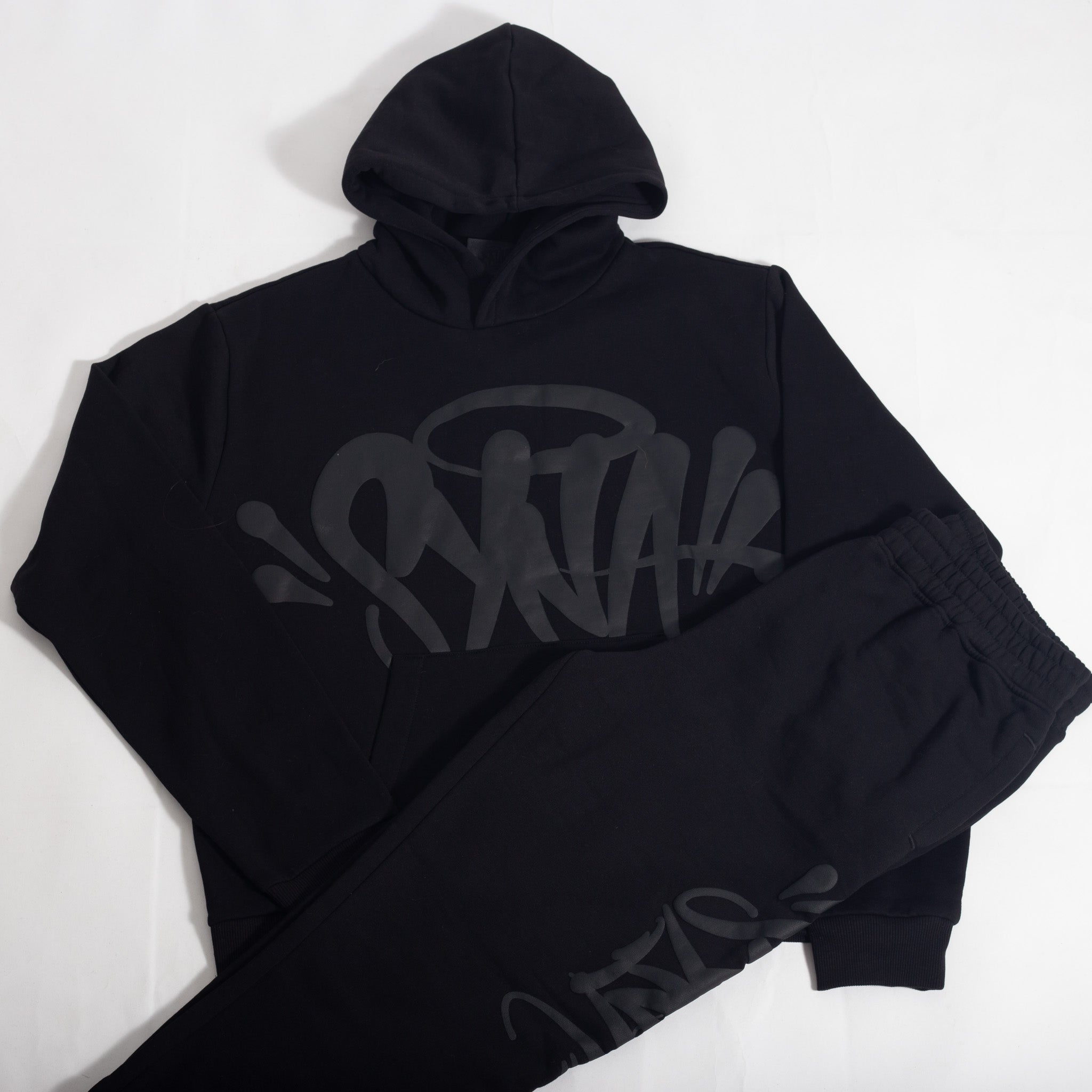 Conjunto Syna Team Tracksuit Preto completo
