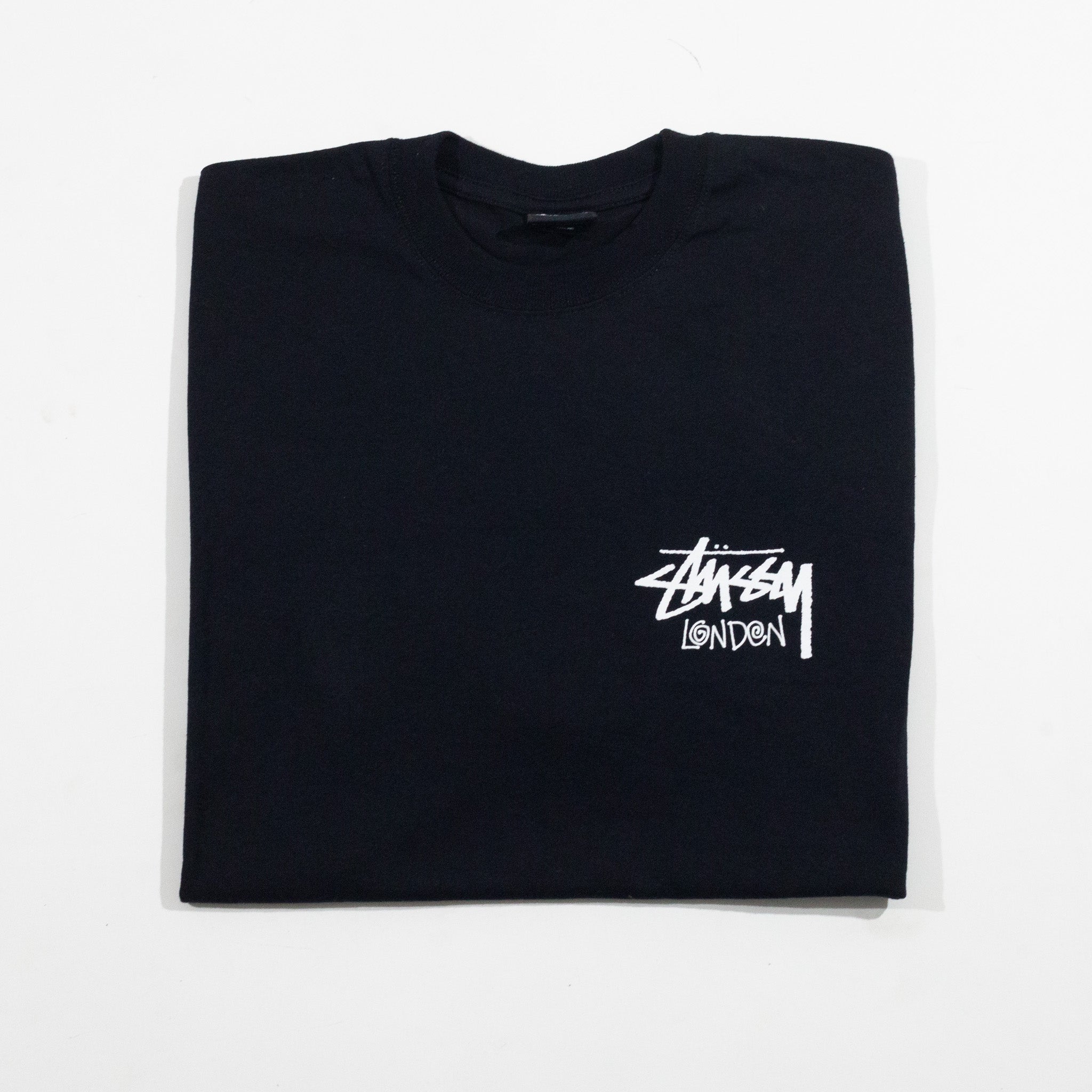 Camiseta Stussy Stock London Preta