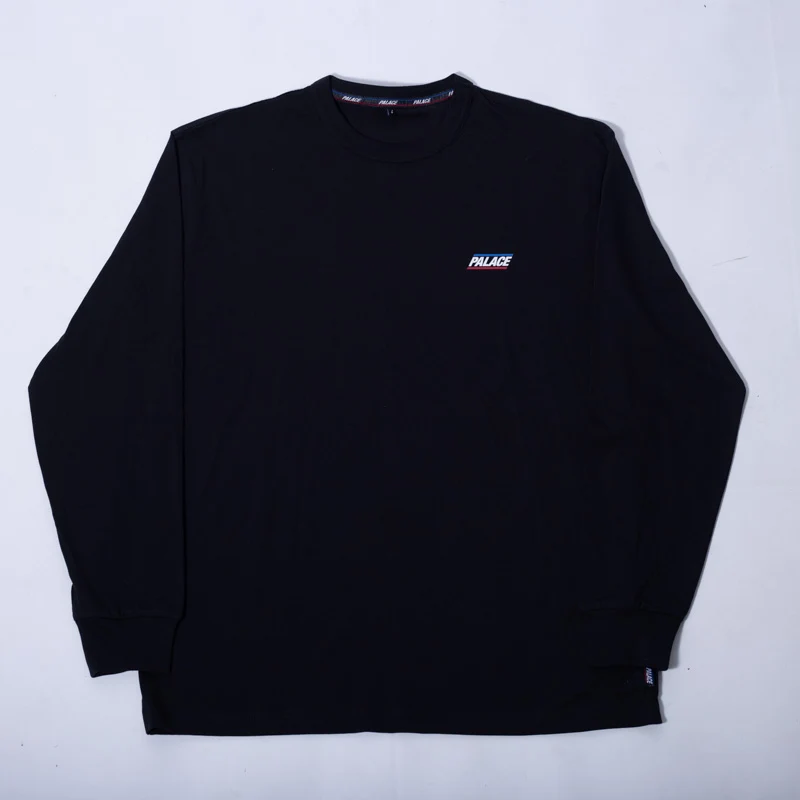 Camiseta Palace Manga Longa Basically Preta