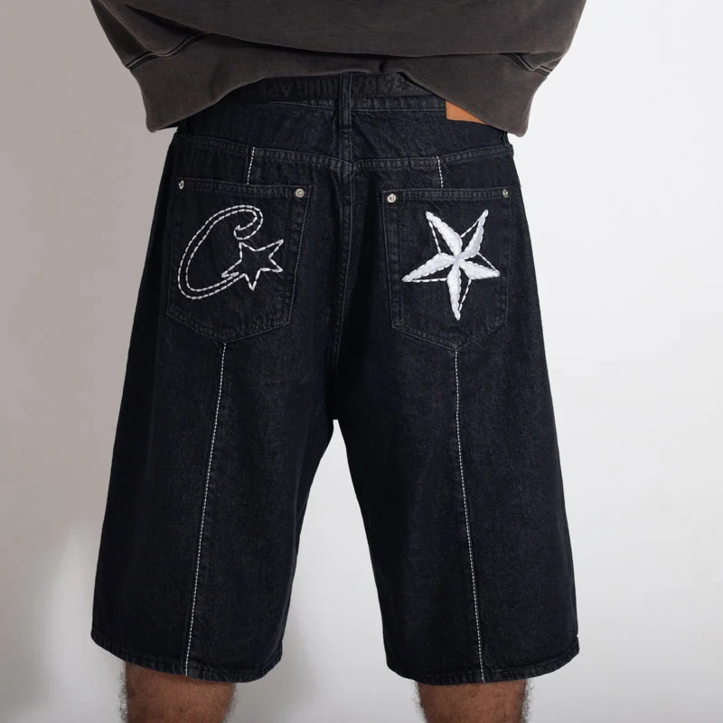 Bermuda Corteiz Jeans C Star Preta