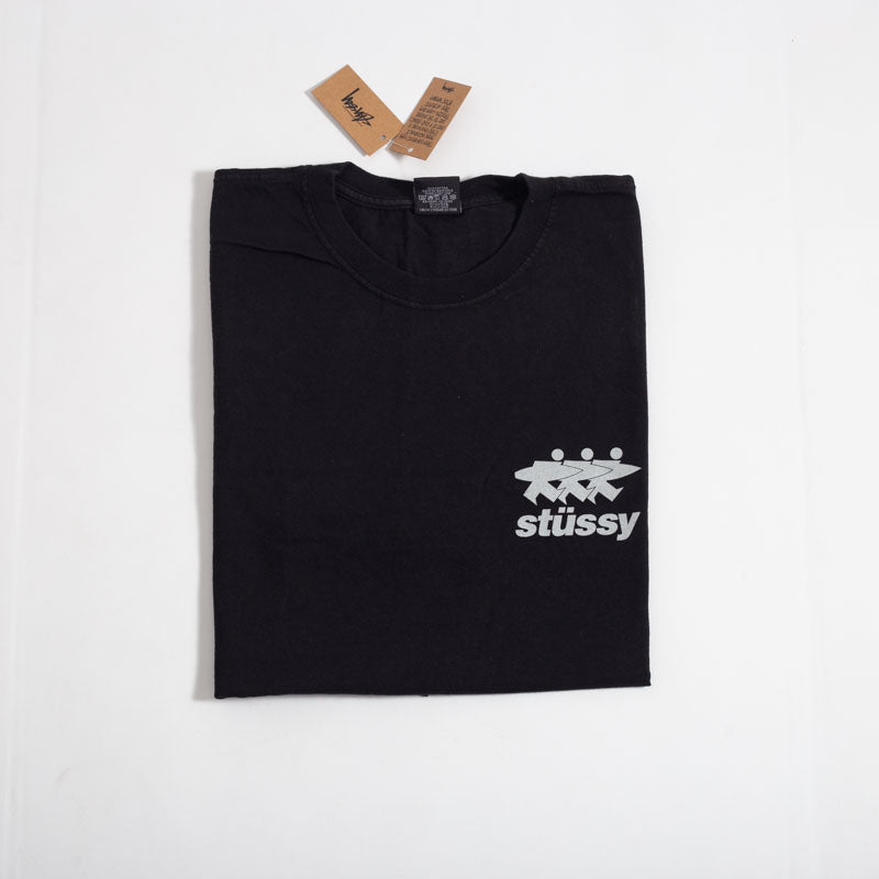 Camiseta Stussy Surf Walk Preta