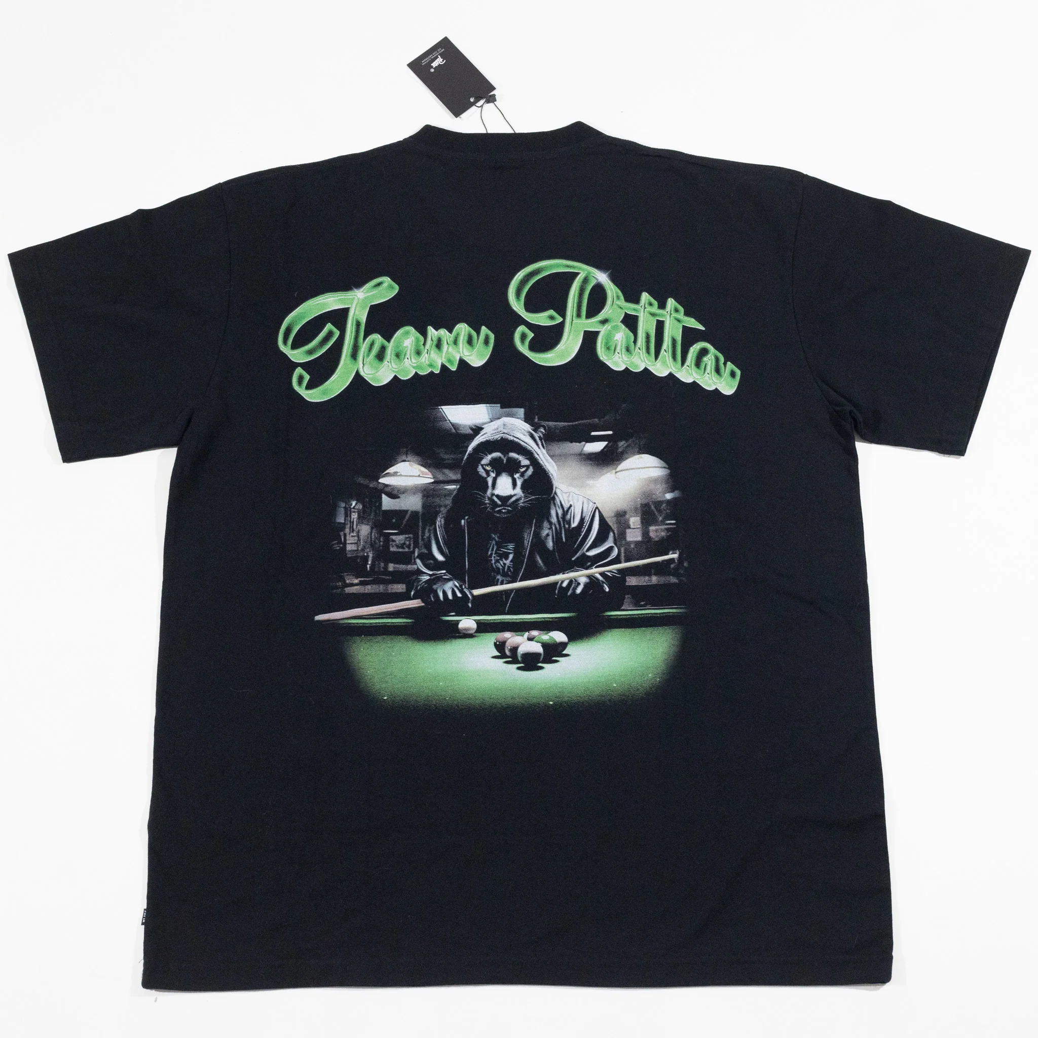 Camiseta Patta Billiard Pantera Preta