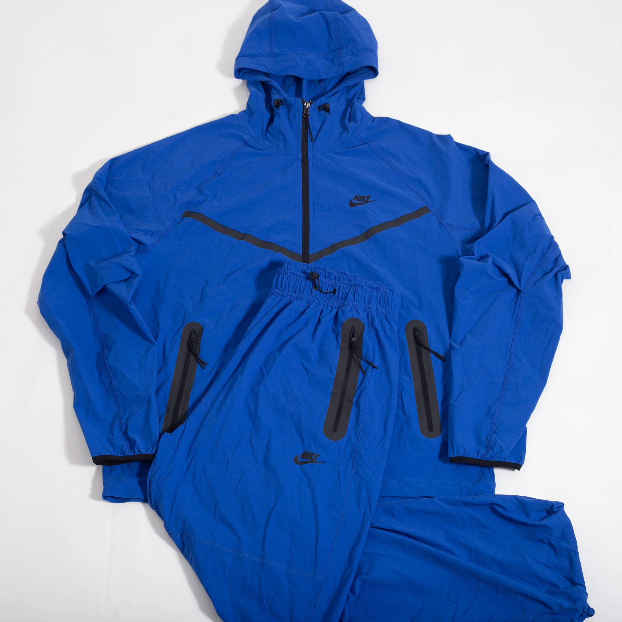Conjunto Nike Tech Woven Azul