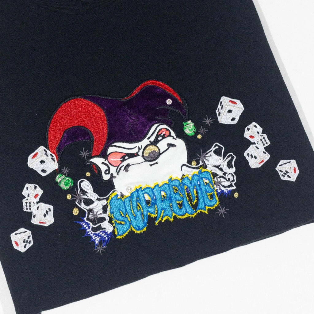 Camiseta Supreme Aoi Jester - Preta
