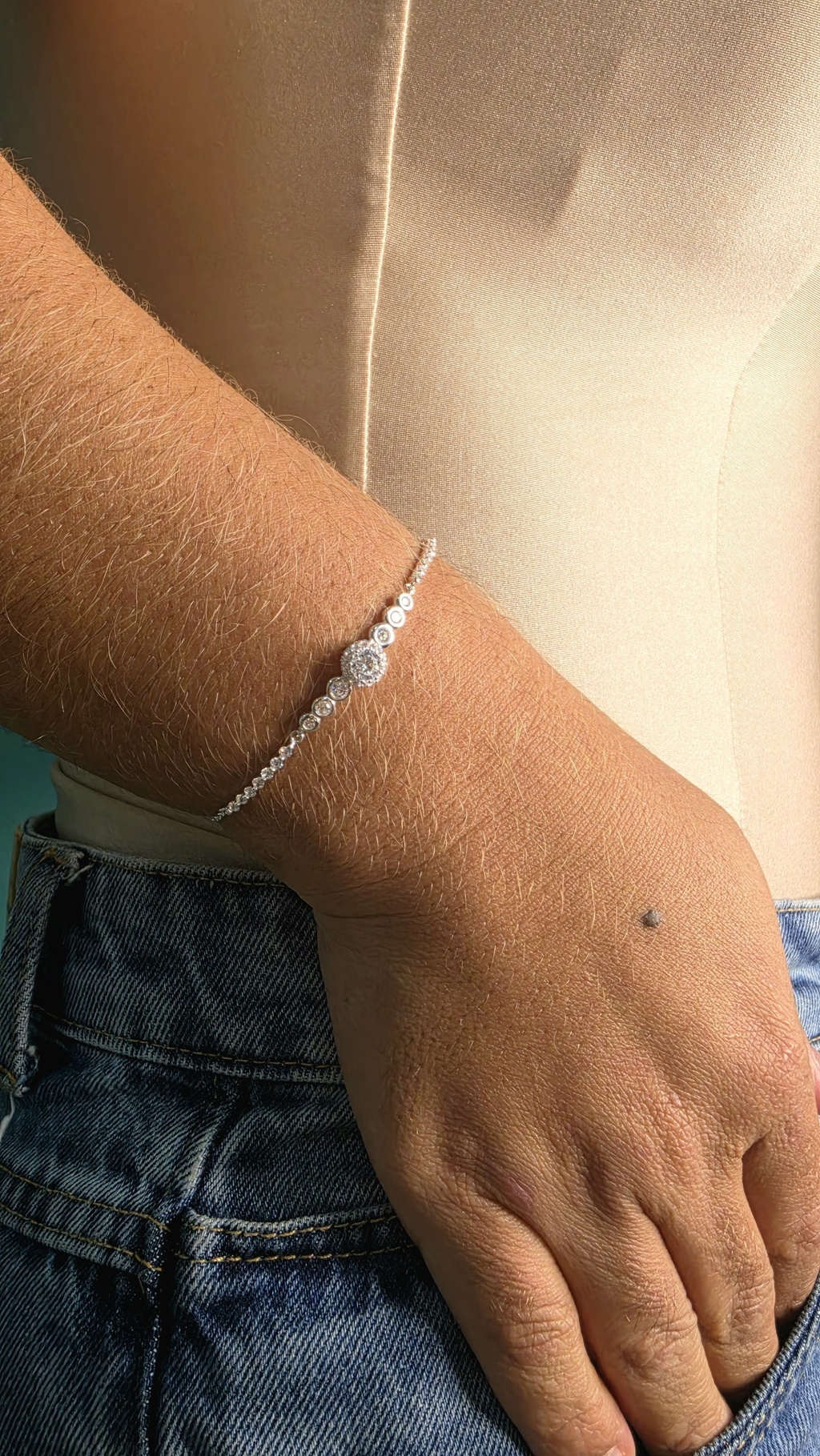 Pulseira Cravejada