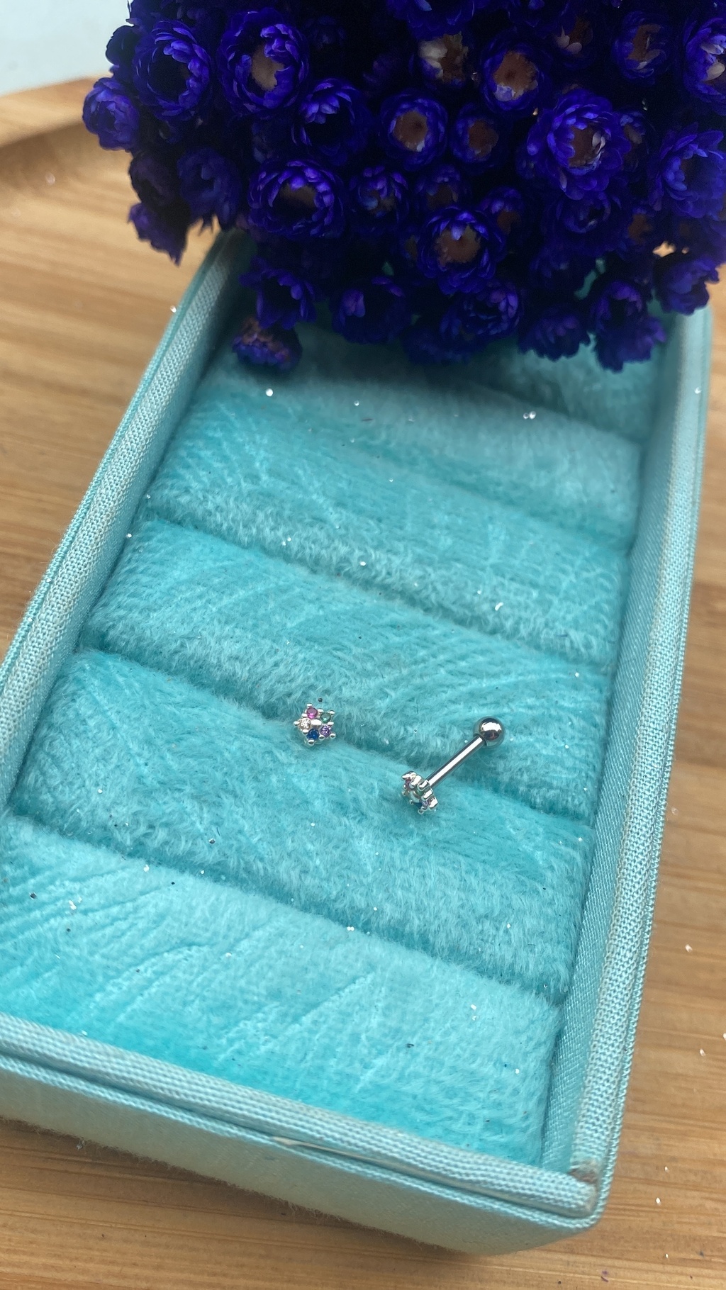 Piercing Hexagono Flor