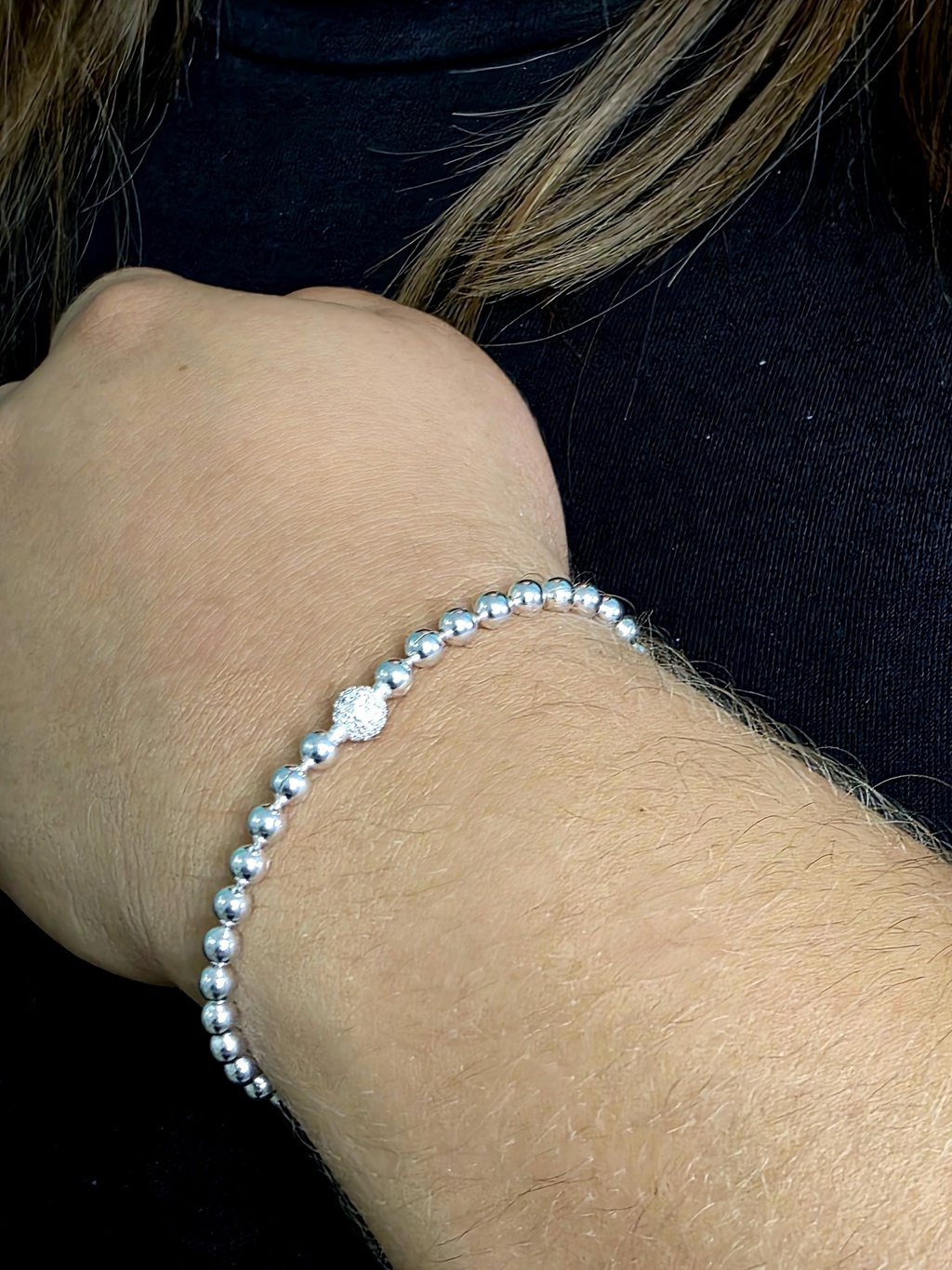 Pulseira Bolinha Pand.