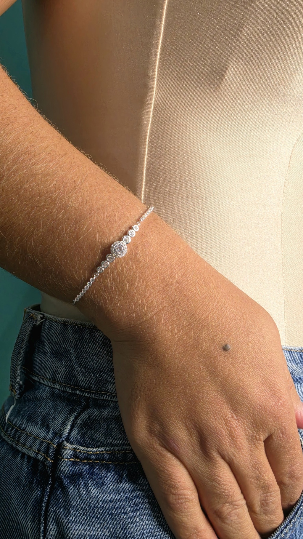 Pulseira Cravejada