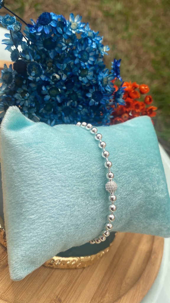 Pulseira Bolinha Pand.