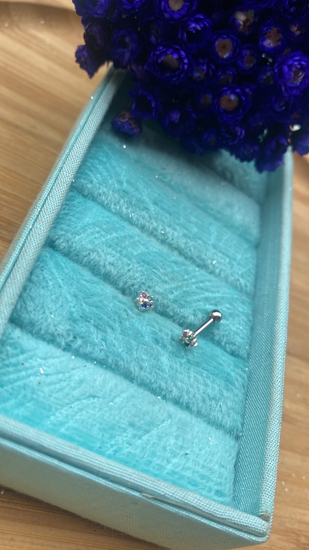 Piercing Hexagono Flor