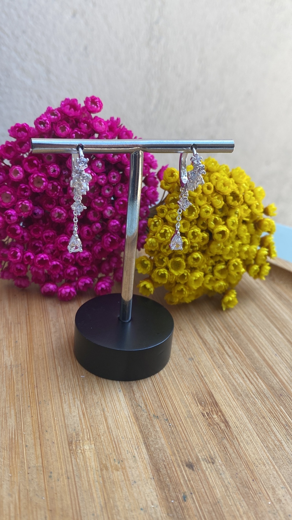 Argolinha Cravejada com Gota