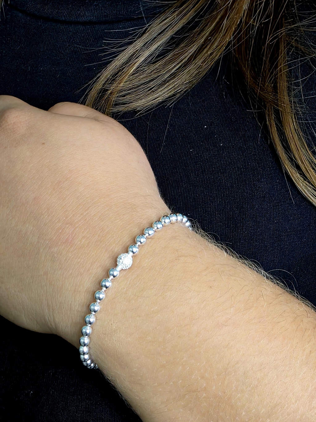 Pulseira Bolinha Pand.