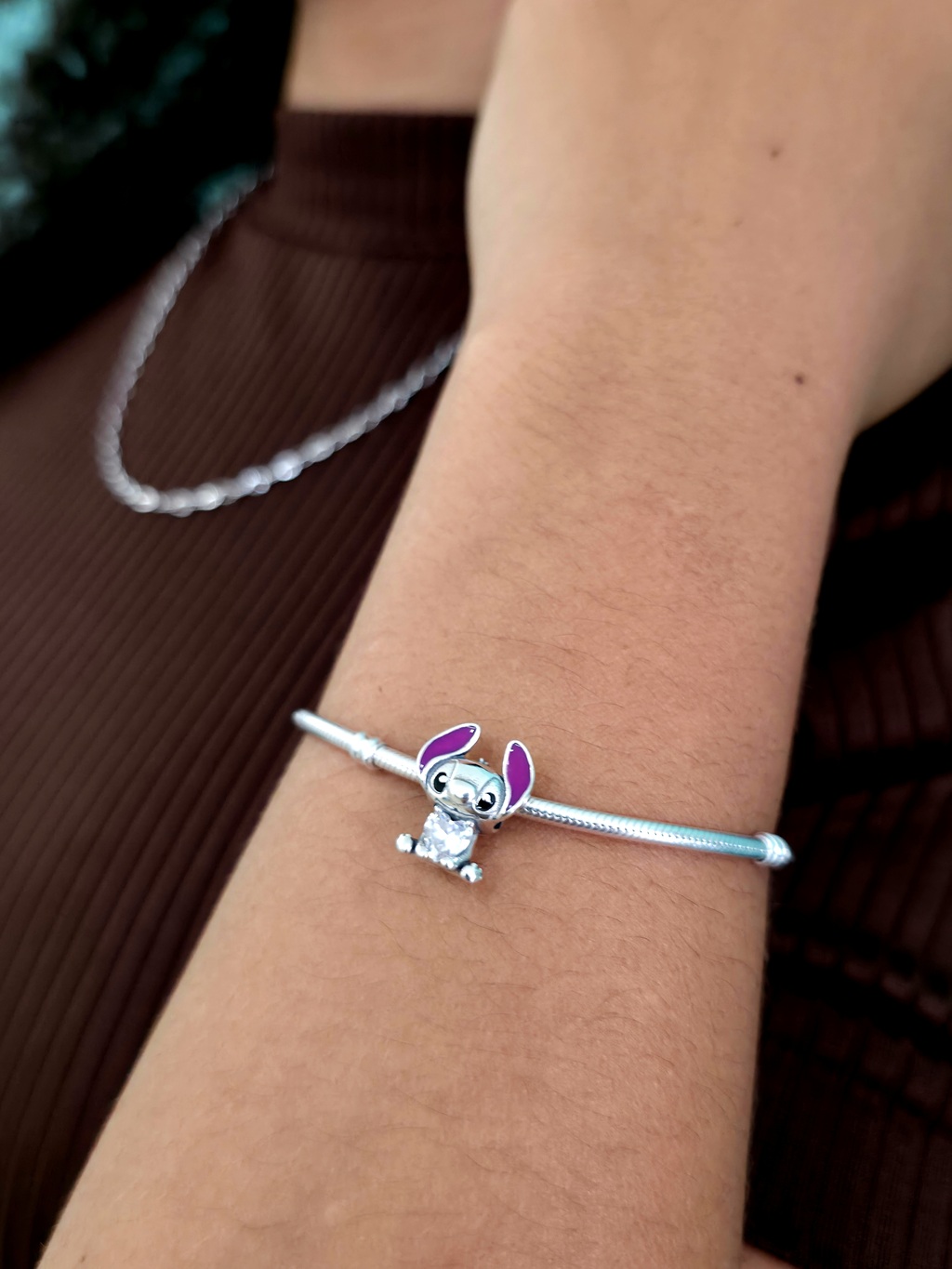 Berloque Stitch com Coração