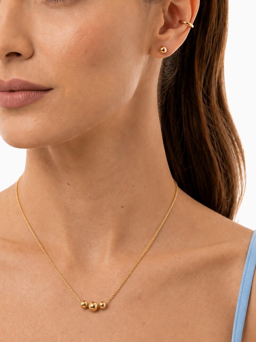 Mix Conjunto Bola Lisa com Piercing Fake