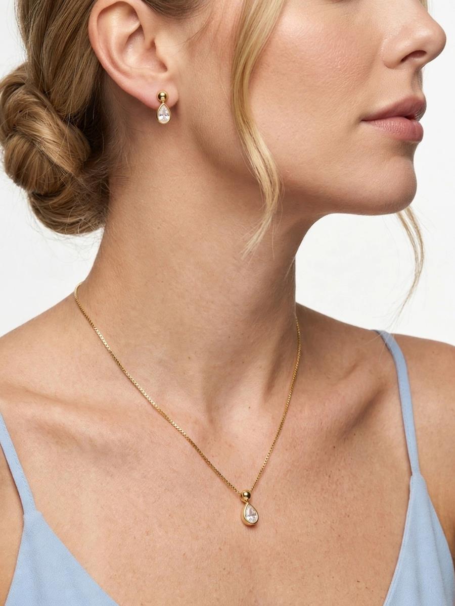 Conjunto gota com esfera