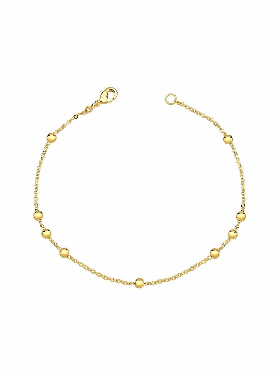 Pulseira mini elo com bolinha