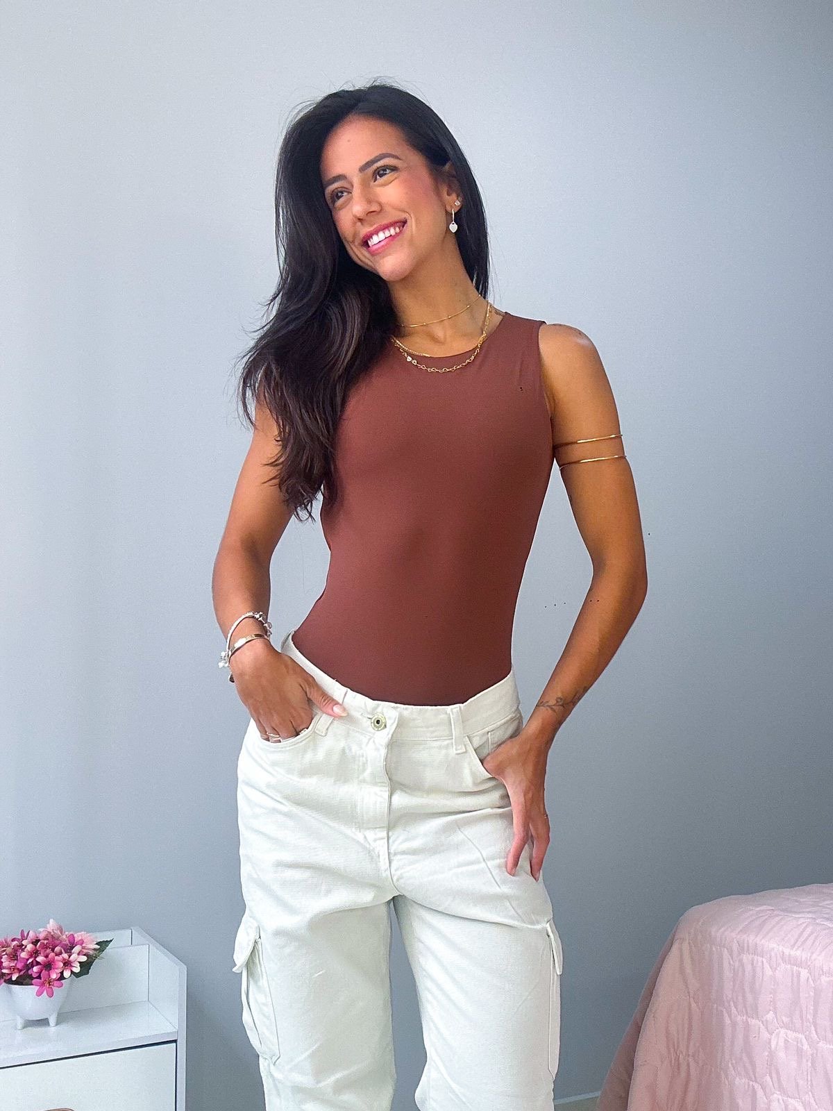 Body Cavado Costas Abertas