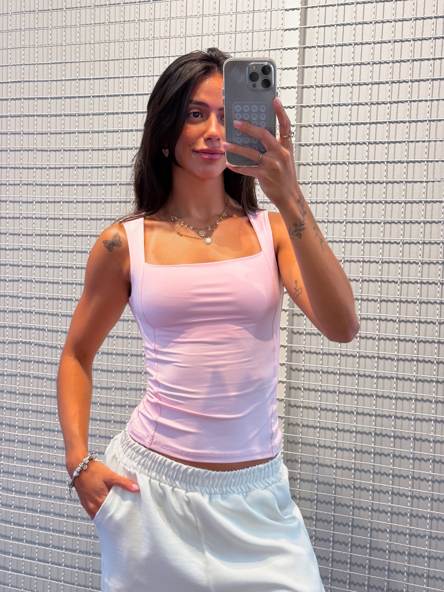 Blusa Reta Quadrada