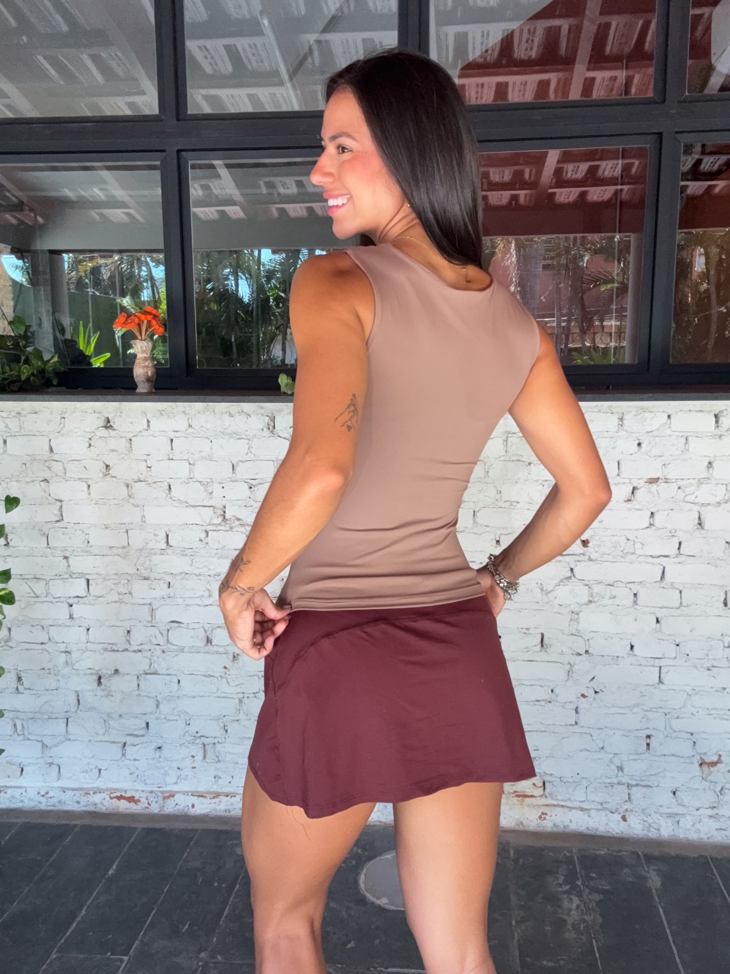 Blusa Reta Quadrada