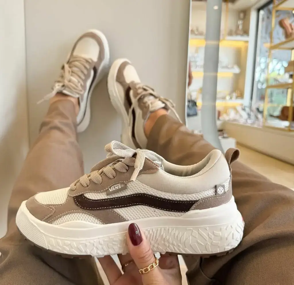 Vans Ranger Branco Marrom