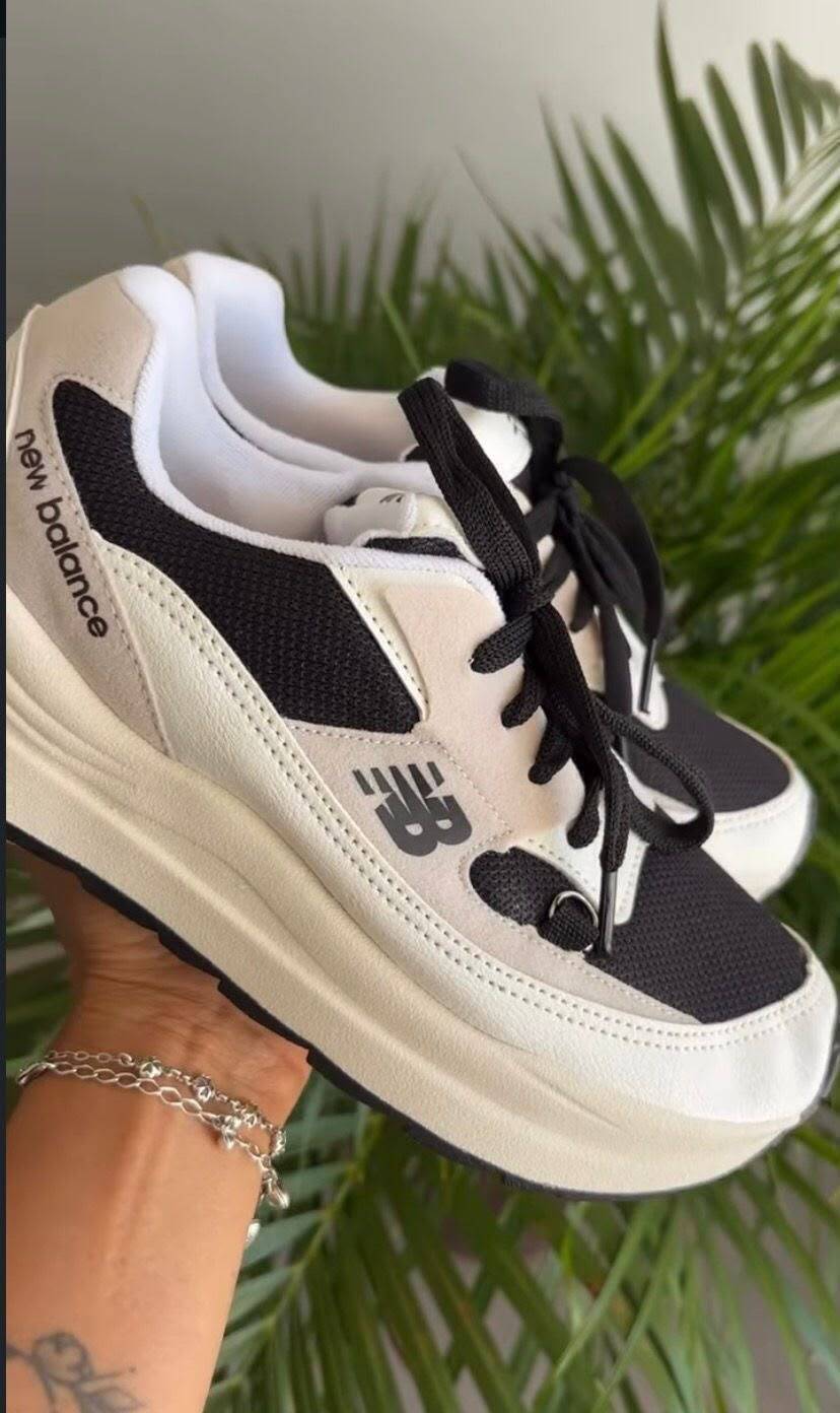 New Balance One Confort Branco Preto