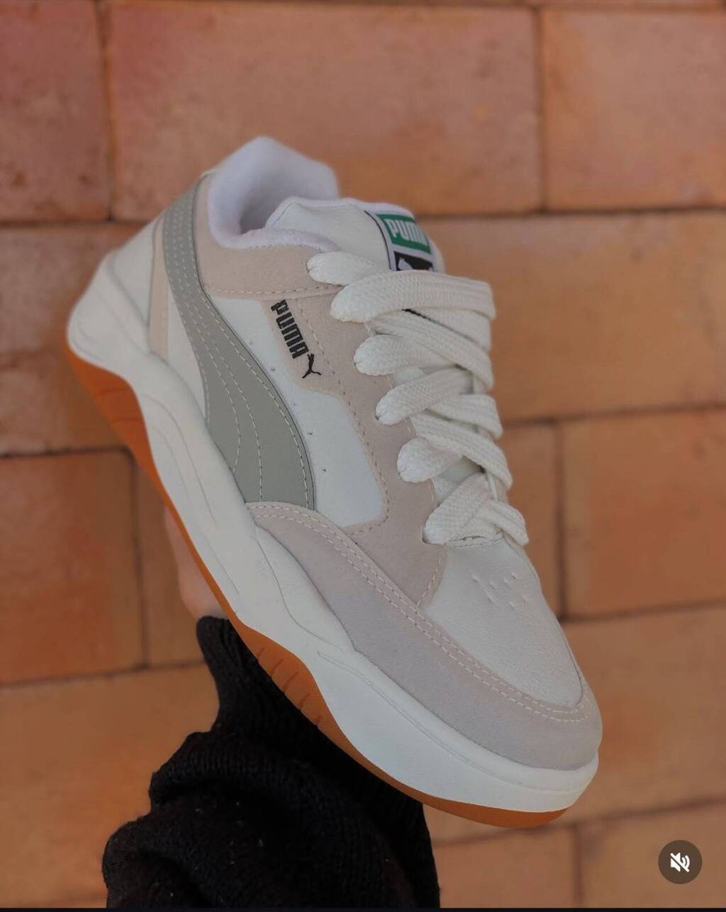 Puma 180 Branco Cinza