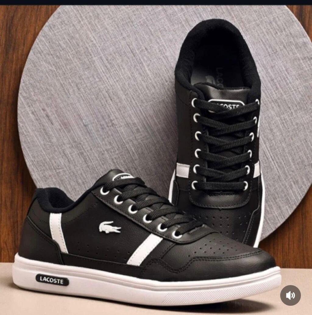 Lacoste Preto Branco