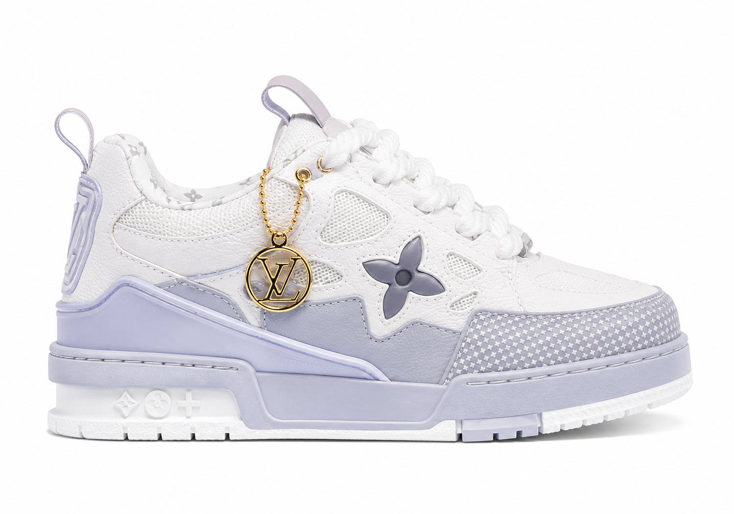 Louis Vuitton Branco/Cinza
