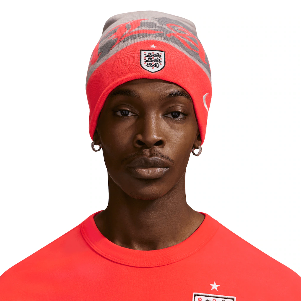 Touca England Nike x Palace Uncuffed Beanie - Pewter Grey